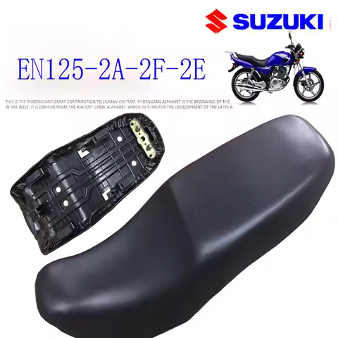 E0220 Motorcycle Seat Cushion Cover for Suzuki EN150 EN125-2A/2F Waterproof Protect For KTM Honda Ka