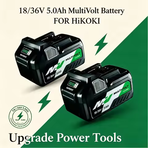 Hikoki Hitachi Metabo HPT Original 18V 5.0Ah Battery BSL36A18 BSL36B18 Cordless Power Tools