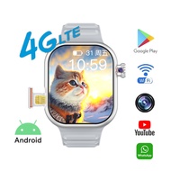 5G Smart Watch with sim slot and WiFi B29 Android Playstore GPS Camera for kids Waterproof original 