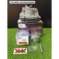 IKK Y125 Y125ZR RACING ENGINE BLOCK Y125Z 70MM / 68MM IKK SR5 + LHK PISTON GAMMA