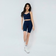 ANDAR Straight Line 4.5 Points Pocket Leggings Fitness Golf Sports Pants Yoga Running Mountain Climb