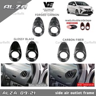 CarRefit Perodua Alza 2013-2021 Car air outlet frame cover garnish accessories