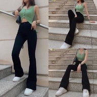 Super Flattering Black Flare Pants FULLBOX
