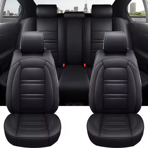 Full Coverage Pu Leather Car Seat Covers for Bmw X5 E87 E87 X1 F48 X2 X3 X4 X6 X7 M3 M4 M5 Car Acces