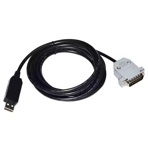 FTDI FT232RL RS232 USB TO D-SUB 15PIN DB15 MALE ADAPTER SERIAL COMMUNICATION CABLE FOR YAOHUA ELECTR