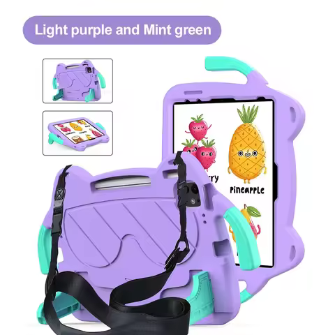 Kids EVA Safe Cute Handle Shockproof Tablet Case For iPad Pro 11 M5 M4 Air 3 4 5 M2 M3 11 11th 10th 