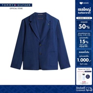 Tommy Hilfiger เสื้อแจ็คเก็ต ผู้ชาย รุ่น MW0MW42660 DCA - สีน้ำเงิน ทรง Regular