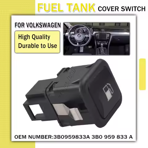 3B0959833A 4 Pins Fuel Tank Cover Switch Release Button For VW Golf 4 IV (1J1) 1.4 16V Volkswagen Bo