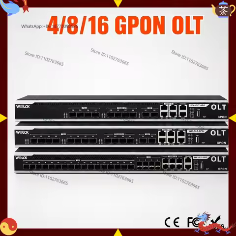 Wolck OLT Cdata FD1604S-B1 FD1608S-B1/B2 FD1616S-B2 4 8 16 Puertos FTTH Fiber Optical Vsol 4/8/16 PO