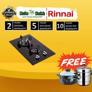 Rinnai - RB3312S GBS Domino Modular Gas Hob | Rinnai RB-3312S-GBS | Rinnai Dapur | Rinnai Gas Stove