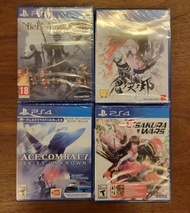 全新PS4 Games 多買可議: NieR:Automata /ACE COMBAT 7 / 鬼哭之邦 / Sakura Wars