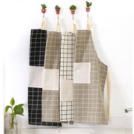 KATUN APRON COOKING APRON COTTON CLOTH APRON KOREAN COOKING APRON HOME APRON