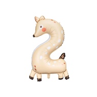 PartyDeco Party Deco Number 2 Rodier FB163-2 Film Balloon Aluminum Balloon Brand-New legit  authenti