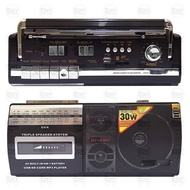 CASSETTE FM RADIO PLAYER SPEAKER PORTABLE TAPE WITH USB/SD CARD MP3 AUDIO KASET 收音机 RETRO panasonic 