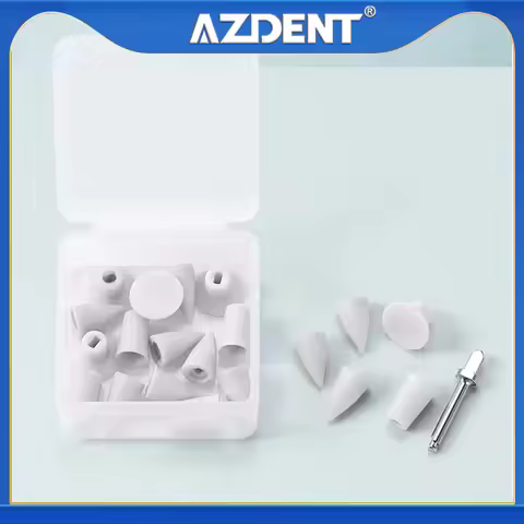 20pcs/Box Azdent Dental Composite Finishing and Polishing Heads Including 3 Different Shapes