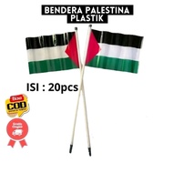 Palestinian Pluit Flag/ Stem Flag Mini Flag (20 pcs)