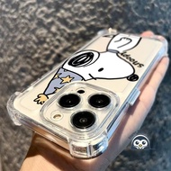 Cute White Snoopy Dog Phone Case For Realme P3 Pro Ultra GT Neo 7 SE 7X 6 5 3 2 2T GT7 GT6 GT5 GT3 G