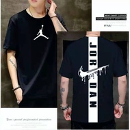 Tshirt Jor dan Basketball Printed Shirt Short Sleeved Tshirt for Men Tops Men T shirt Cotton