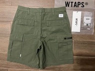 WTAPS JUNGLE SHORTS CARGO OLIVE XL 軍綠色工裝短褲