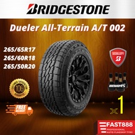 Bridgestone ขนาด 265/65R17, 265/60 R18 รุ่น AT002 /AT001 ดอกAT ยางรถยนต์ SUV กึ่งลุย