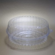 10Pcs Mika Bulat Mika Hantaran Wadah Kue Chiiffon Mika Bening Bulat Tebal