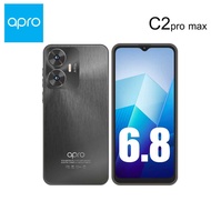 Apro รุ่น C2 PROMAX สมาร์ทโฟน หน้าจอ 6.8นิ้ว สแกนใบหน้า ใช้เป๋าตังได้ ใช้ธนาคารได้ ประกันศูนย์ไทย1ปี