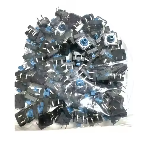 5-10PCS/Lot B3F-5050 touch switch 1.27N, switch small button 12*12*7.3mm 4pin micro touch key switch