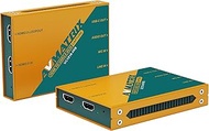 AVMATRIX UC1218-4Ks Capture Card - 4K30 Uncompressed (YUY2) Recording for Game Livestreams, VRR and 