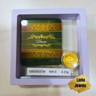 LAELA 1 Dinar Emas 999.9 Public Gold Emas Tulen