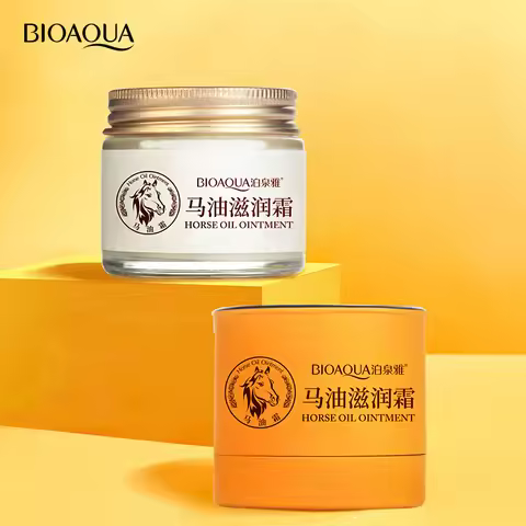 BIOAQUA Horse Oil Face Cream Anti Wrinkle Moisturizing Facial Body Hand Foot Serum skincare Creams F