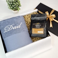 ALEX Birthday Gift/Hampers - Personalized Towel & Coffee Beans