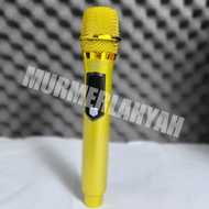 MIC FLECO TERBARU/ Microphone Wireless Karaoke Fleco F-11 & 12 BC Mic Tanpa Kabel / MIC WIRELESS