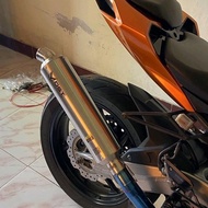 Racingknalpot DST racing P1 jenong long 35cm inlet 50mm