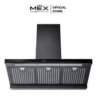 MEX รุ่น K635BFB90 เครื่องดูดควันกระโจมทรงกล่องระบบสัมผัส ขนาด 90 ซม. (สีดำ)