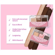 Fanbo Eyeshadow Trio 100% Original Eye Shadow Pinky Peony Blooming Orchid Fresh Bark