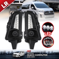 ไฟเดท์ไลท์ LED Daylight ไฟสปอร์ตไลท์ DRL โตโยต้า ไฮเอช คอมมูเตอร์ TOYOTA HIACE COMMUTER H300 VAN ปี 