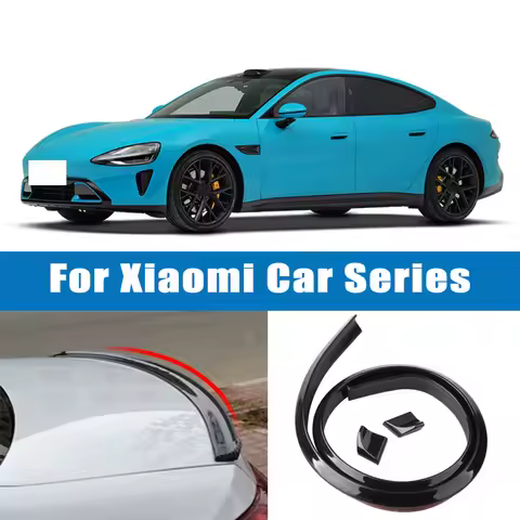 1.5M 5D Carbon Fiber Spoiler Refit Tail Auto Trunk Lid Gap Tail Decoration Sealing Strip For Xiaomi 