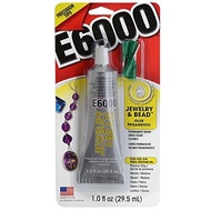 E6000 Jewelry & Bead Glue with Precision Tips 1.0oz / 29.5ml