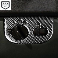 01-06 Audi TT 8N Carbon Fiber Interior Modification Headlight Switch Panel Sticker Accessories