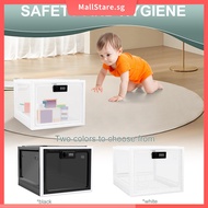 Lockable Storage Box 3.6 Gallon Capacity Lockable Storage Bin with Combination Lock Portable Locking