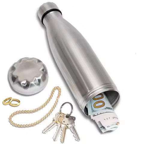 Diversion Water Bottle Can Stainless Steel Tumbler Safe With A Food Grade Smell Proof Bag Bottom Uns