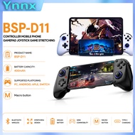 D11 Wireless Mobile Gamepad Controller HALL Effect Type C iPhne Android Stretching Joystick Gamepad