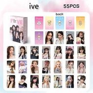 50-119pcs IVE Hologram Laser Lomo Cards 2024 Season's Greetings I'VE MINE Photocards WONYOUNG YUJIN 