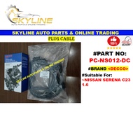 Plug Cable / Plug Wire *Brand DECCO* Nissan Serena C23 1.6
