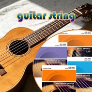 Comfortable Playing Phosphor Bronze Acoustic Guitar Strings EJ16 Portable Daily Guitar Accessories