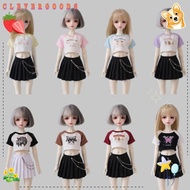 CLEVERHD T-shirt Pleated Skirt, Cute Fashion Princess Chain Skirt, High Quality Mini DIY Accessories