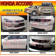 HONDA ACCORD 2004-2006 MG STYLE BODYKIT (MG) SKIRT LIP FOR ACCORD FRONT SKIRT SIDE SKIRT REAR SKIRT GRILLE SALONG