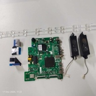 TOSHIBA 43V35KP 43" TV MAIN BOARD, RIBBON CARD, BACKLIGHT AND SPEAKER