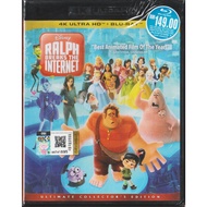 4K BLURAY : RALPH BREAKS THE INTERNET ( ORIGINAL 4K + NORMAL BLURAY )