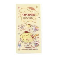 Japan Sanrio - Pompompurin 布甸狗 日版 口罩 收納套 口罩套 迷你文件夾 票夾 分格 戶外 便攜 布丁狗 (2021年款)